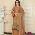 3-PC Unstitched Lawn Shirt Crinkle Embroidered Dupatta Nayab By Wania | WL-378